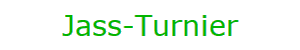 Jass-Turnier
